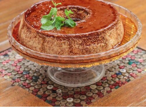 Receita de Um Delicioso Pudim de ameixa